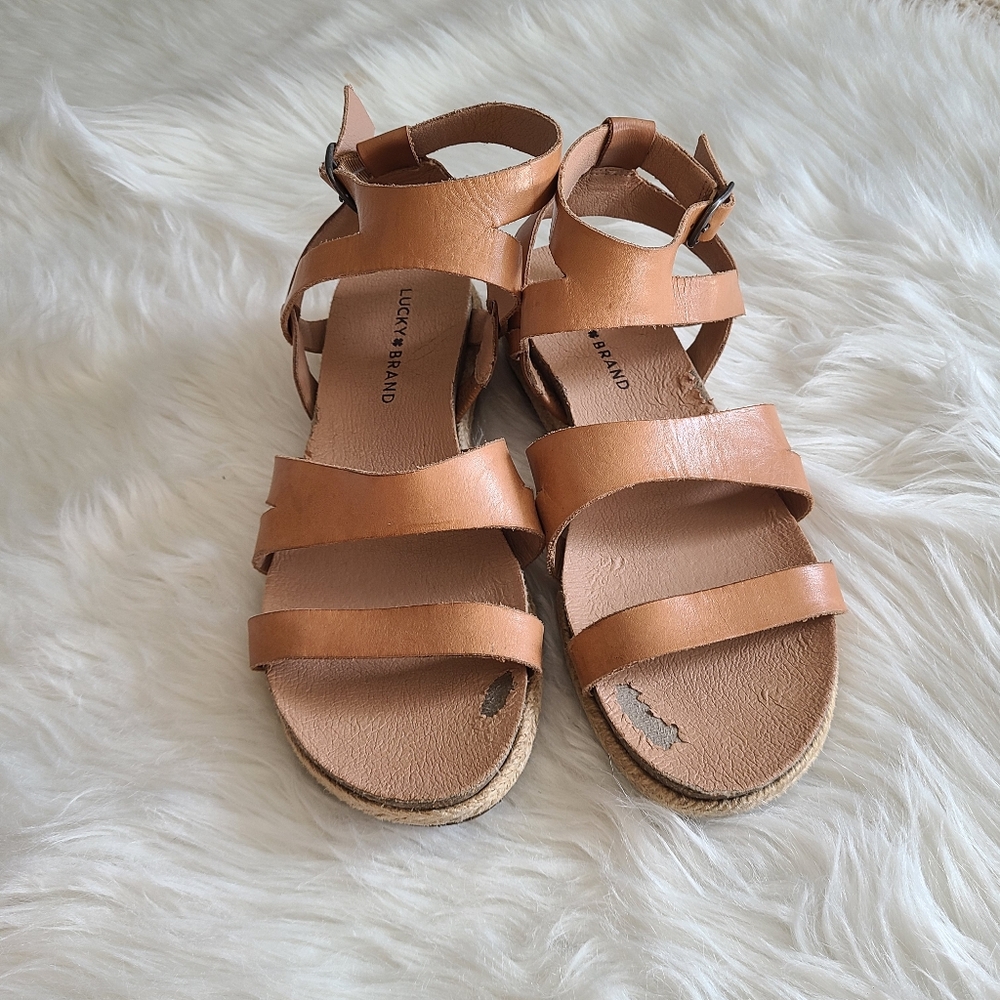 Lucky Brand Gladiator Boho Sandals
